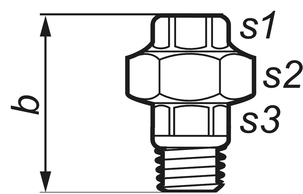 GF  331  union 1 1/4" zinc-plated